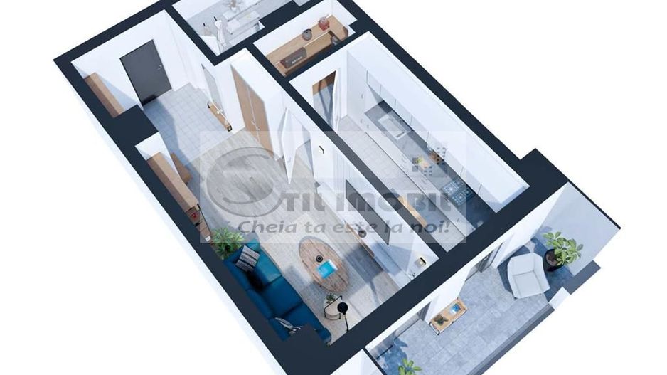 Apartament o camera - bloc nou - Cug - Selgros - Poză 2