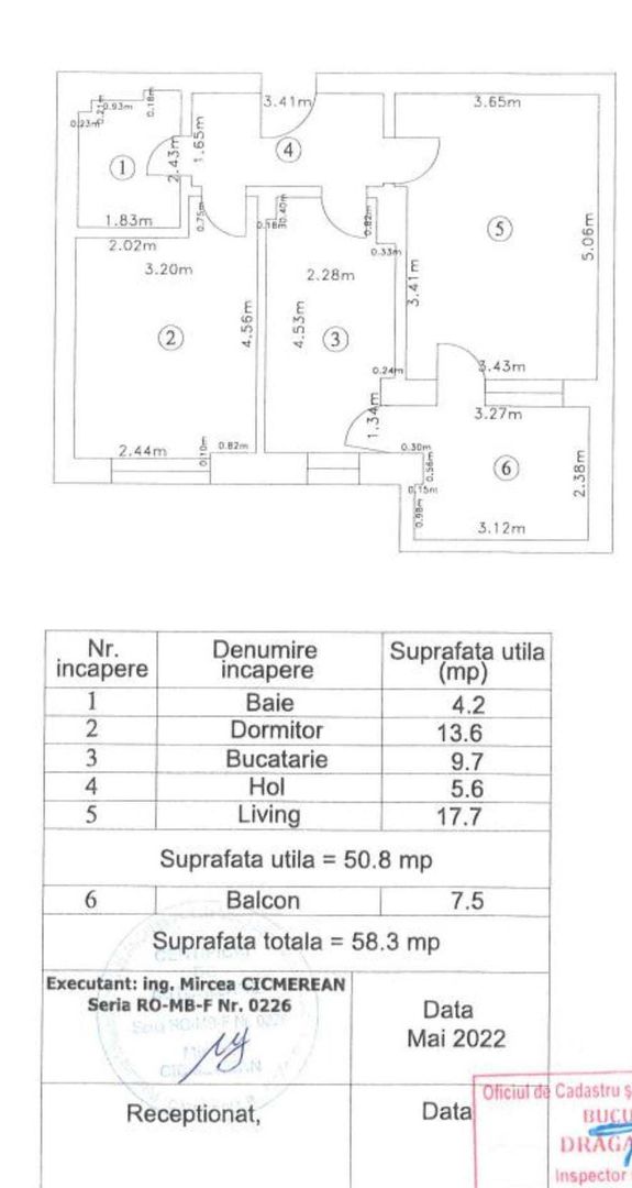 Apartament Superb cu doua camere + loc de parcare DrumulTaberei - Poză 8