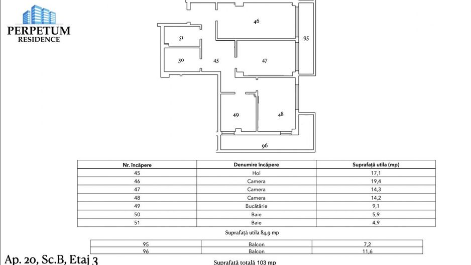 Tomis Nord/Carrefour - Vanzare apartament cu 3 camere, bloc nou. - Poză 4