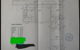 3 Camere - 76MP | Etaj 1/7 | Crangasi - Schiță 15