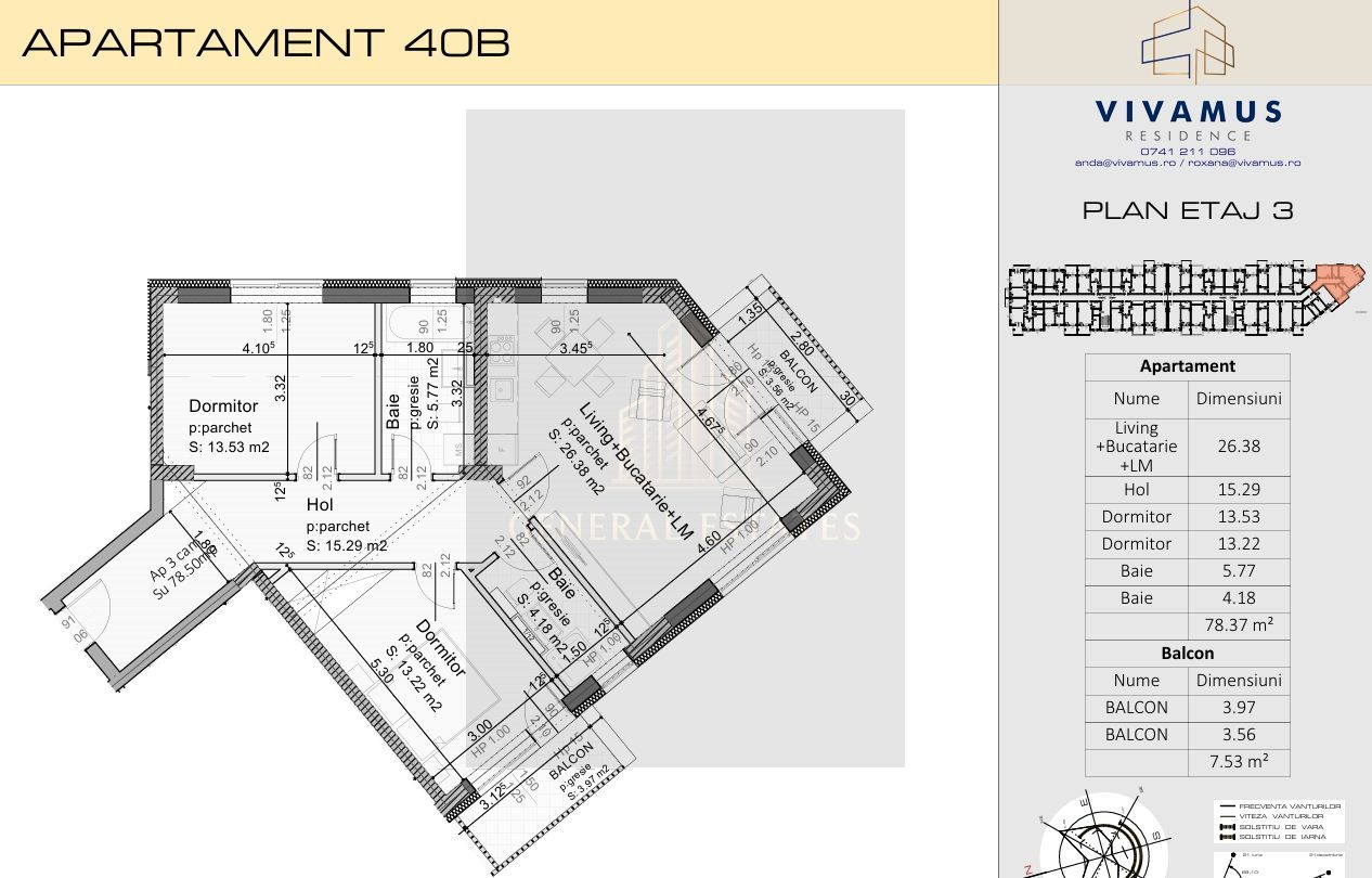 APARTAMENT 3 CAMERE, Tractoru, Brasov - Poză 2