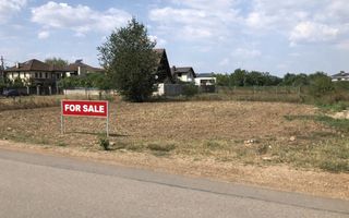 Teren de vanzare Mogosoaia 752 mp utilitati complete deschidere - Poză 1