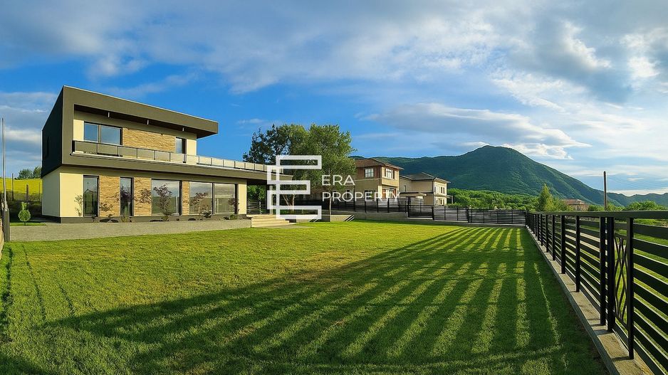 Casa individuala mobilata partial, teren 1200mp, Cisnadie zona Magura - Poză 2