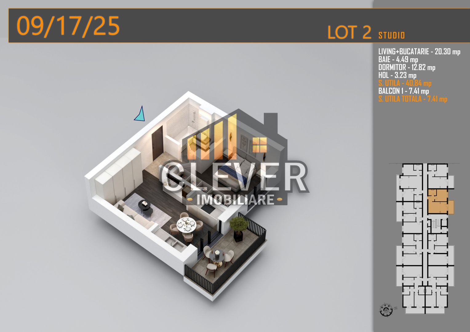 Apartament 2 Camere Pallady - Metrou Nicolae Teclu | Comision 0% - Schiță 7