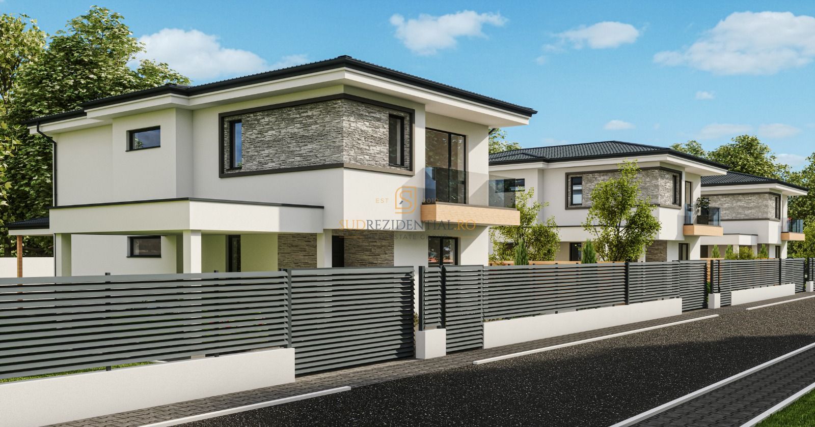 Vanzare teren cu autorizatie, 11 vile exclusiviste, Corbeanca, Ilfov - Poză 10