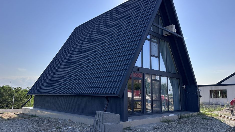 Speciala! Vanzare casa tip A-frame - Priseaca - Poză 1