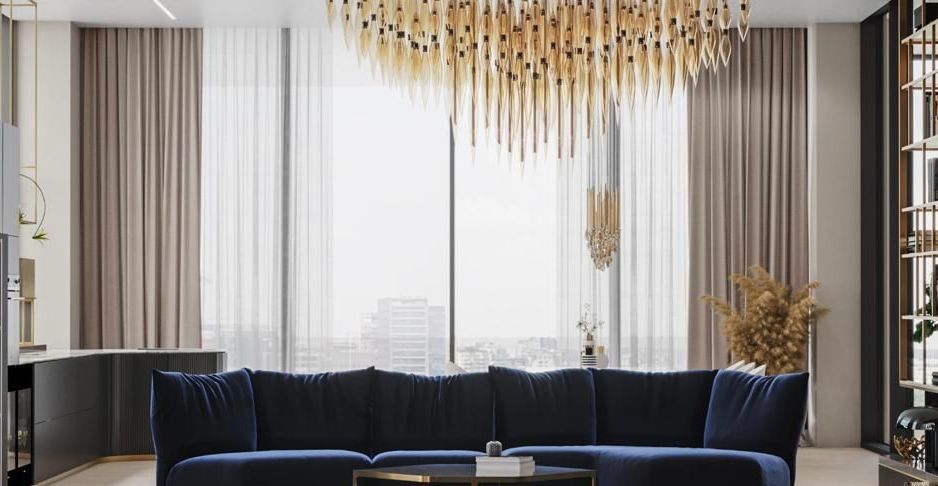 Penthouse cu panoramă spectaculoasă într-un ansamblu modern din nordul Capitalei - Poză 1