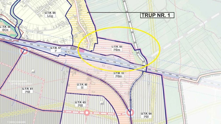 Teren pentru contructii industriale (hale, depozite), aproape de Sebes - Poză 7