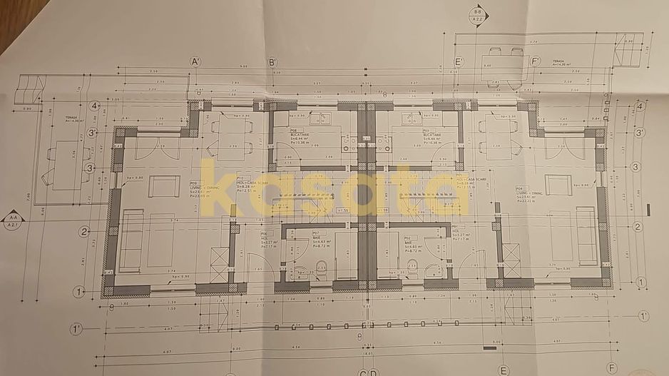 Duplex | Unitate Individuala La Gri | 4 Camere | Mansarda | Terasa - Schiță 11