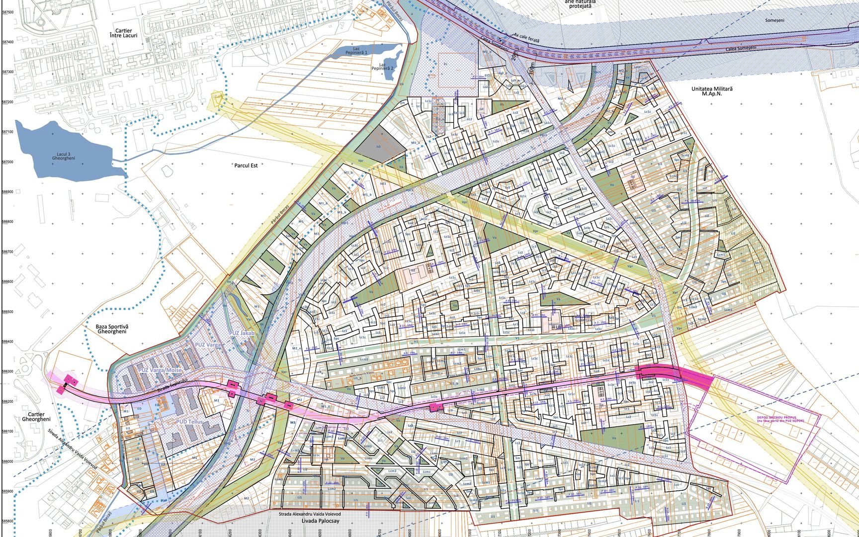 Teren pentru construcții 2.324 mp - cartier Sopor - Poză 4
