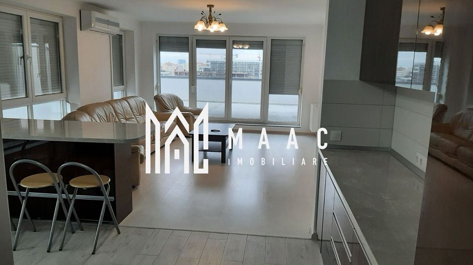 Penthouse 3 camere de închiriat | Șelimbăr | terasă 37 mp - Poză 2