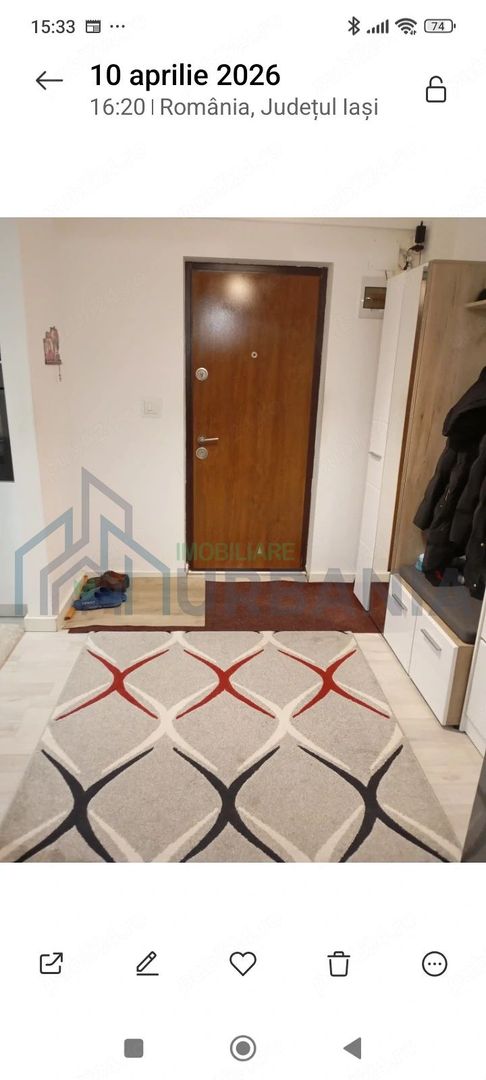 Apartament cu 2 camere, 48 mp, în Cartierul Baroque, Bucium, Iași - Poză 4