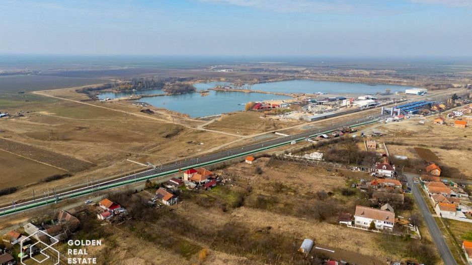 Litoralul vestului, 1000 mp, deschidere la lac, Ghioroc - Poză 4