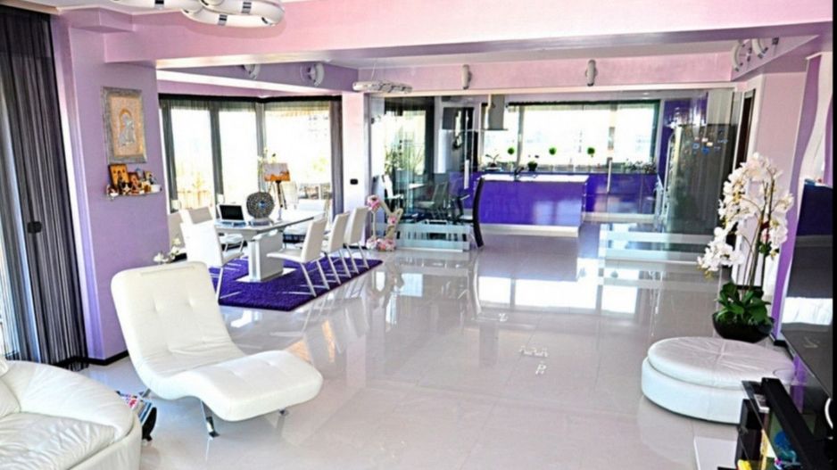 Statiunea Mamaia -UNICAT- Penthouse 220 mp cu vedere frontala la mare si jacuzzi - Poză 6