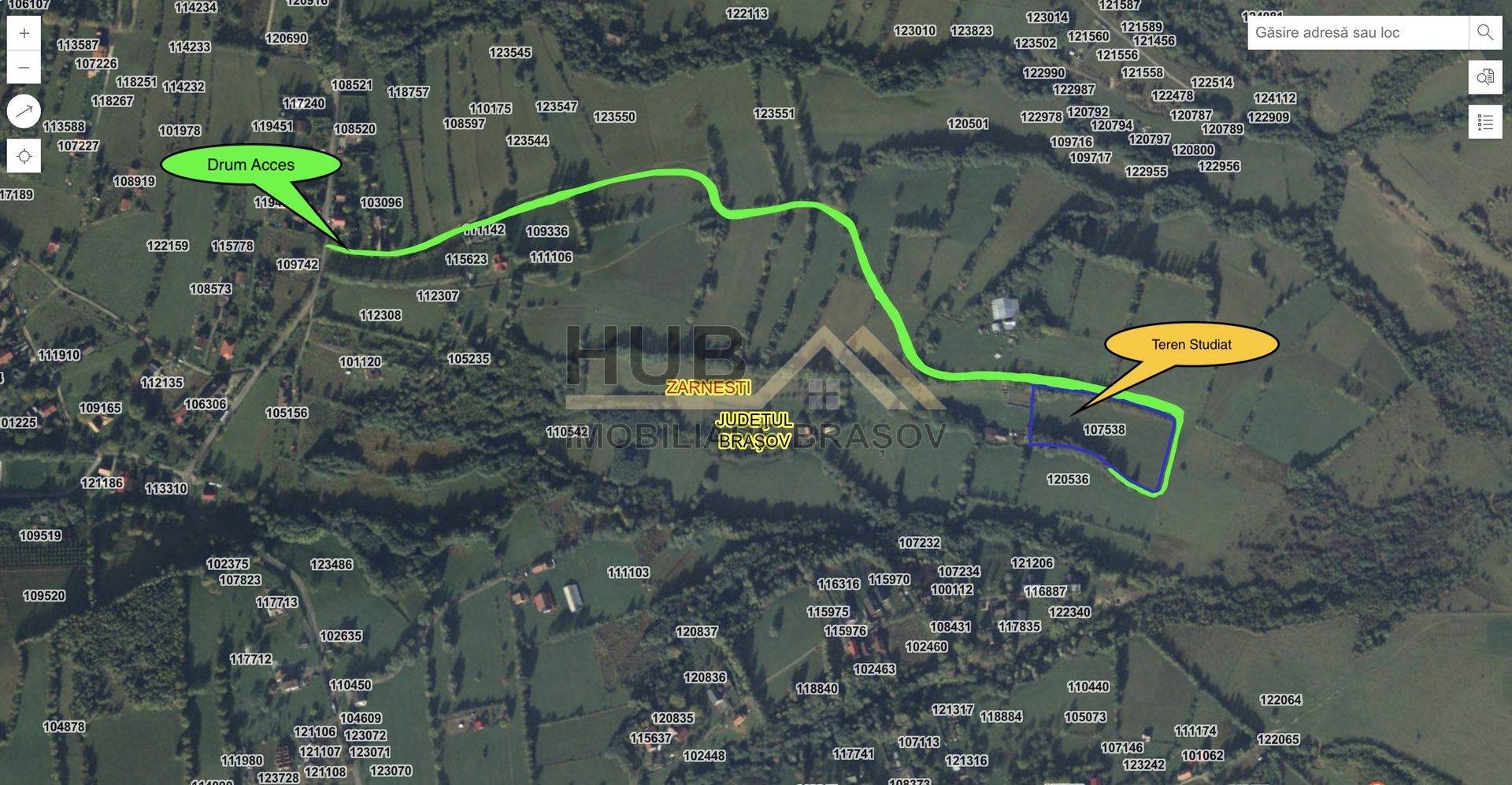 Teren Zarnesti zona Tohanita cu PUZ | Fara Utilitati | 9.053mp - Poză 7