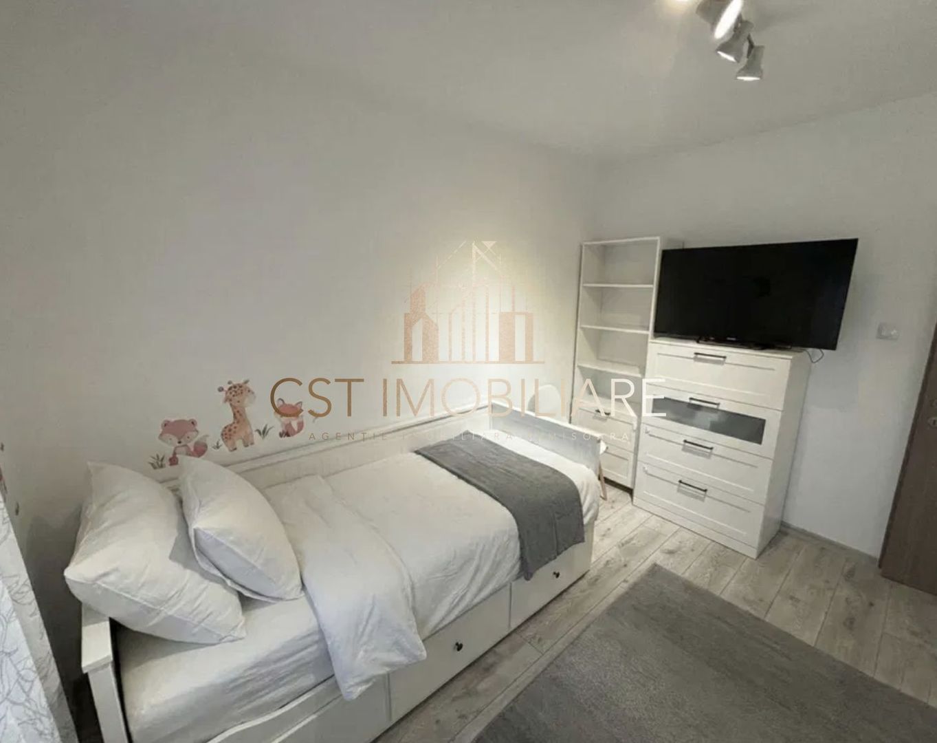Apartament 3 camere Girocului, complet mobilat - Centrala Proprie - Poză 3