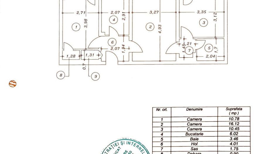 APARTAMENT 3 CAMERE DE LUX 1 MAI | METROU - Poză 7