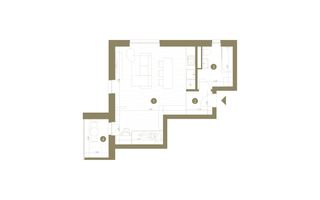 Apartament cu 1,5 camere în Confecții - Poză 2