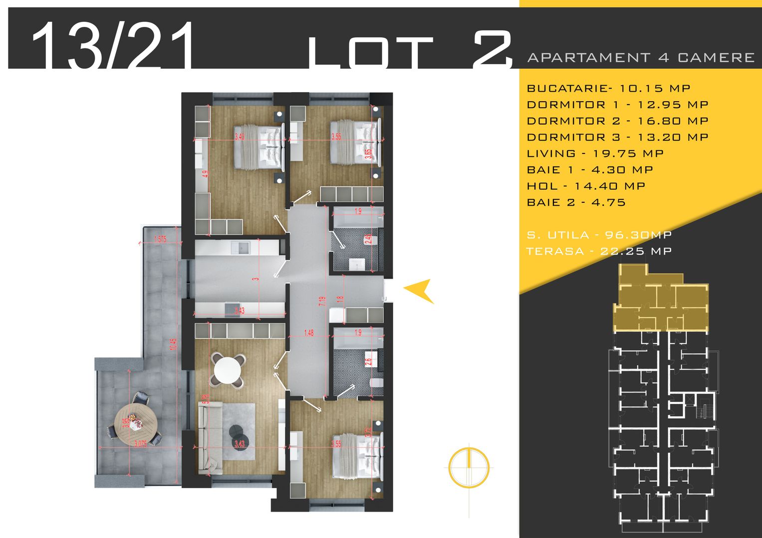 4 CAMERE DECOMANDAT/ METROU N. TECLU/ 118 MP! - Poză 1