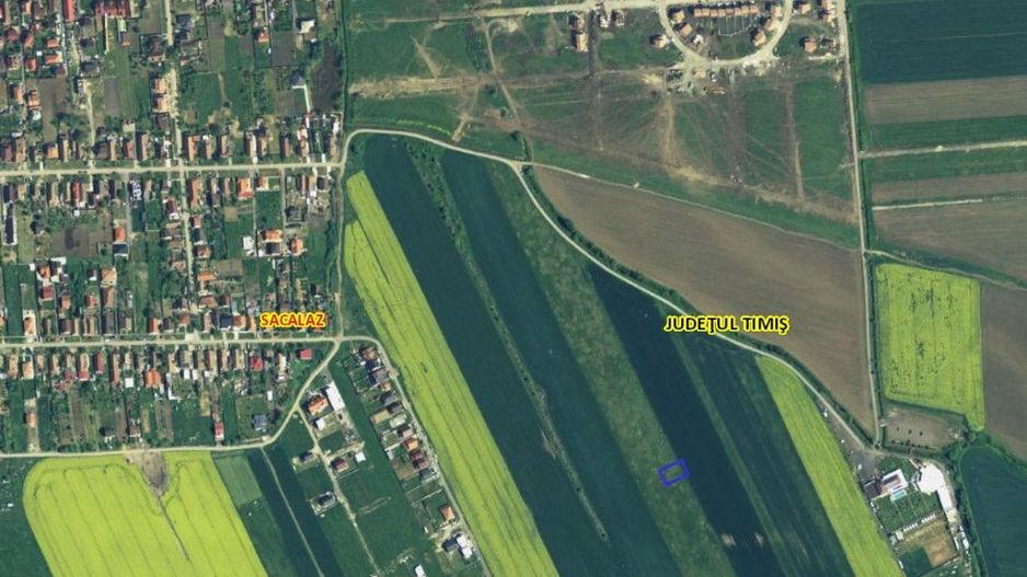Teren pentru duplex in Sacalaz - 600 mp, in Spatele Cartierului Primaverii - Poză 2