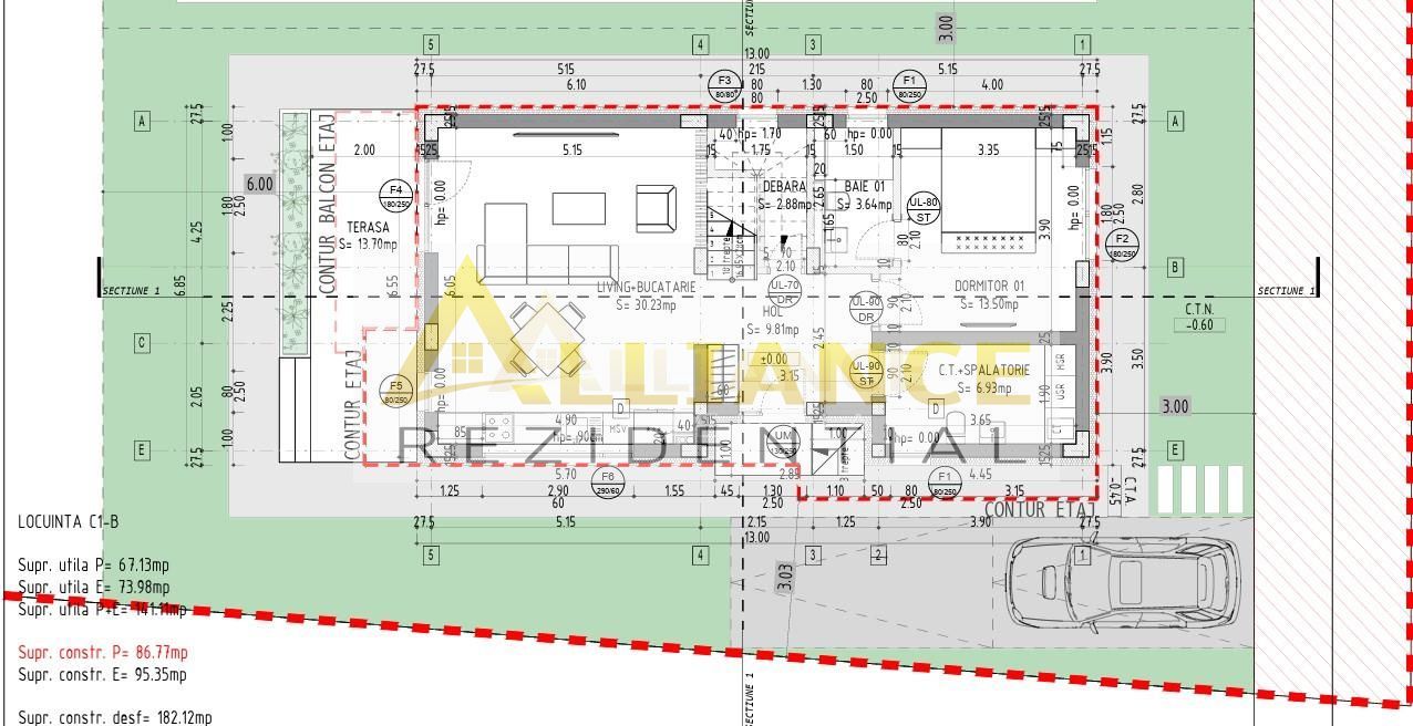 5 CAMERE 4 BAI - P+1 - VILA INDIVIDUALA - FINISAJE LA ALEGERE - Poză 6