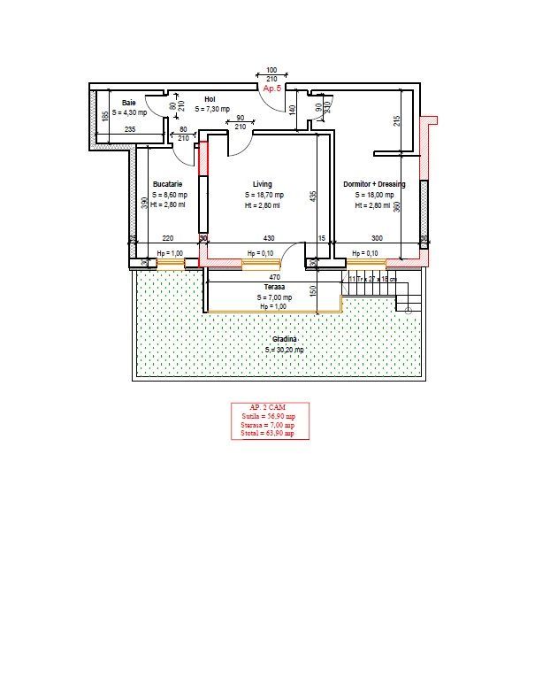 AP. 2CAM DECOMANDAT+GRADINA IN COMPLEX PREMIUM DE 3 BLOCURI P+3! - Poză 2