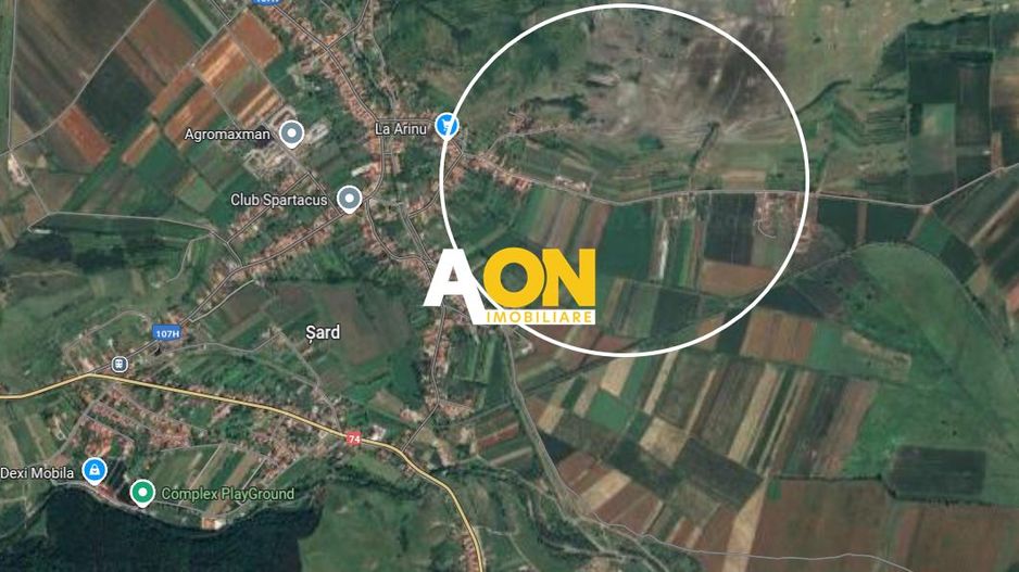 Teren Extravilan, 2900mp, Zona Șard - Poză 1