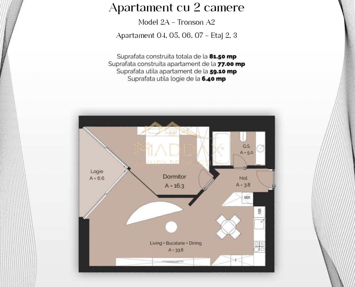 Proiect rezidențial // Apartamente 1-5 camere // Finalizare 2026 - Poză 31