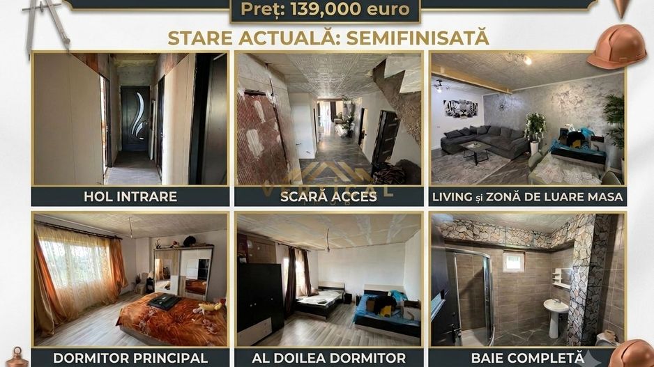 Casă cu teren 420 mp, Berceni Ilfov - Poză 1