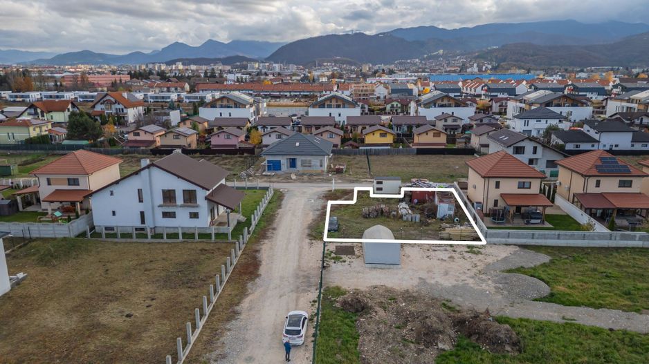 Teren Intravilan 533 mp, Brașov – Bartolomeu, acces stradă asfaltată - Poză 1
