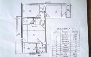 Apartament 3 camere - Poză 8