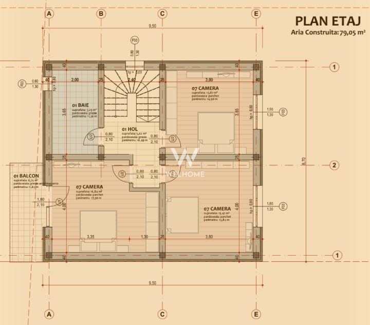 Casă individuală de vânzare în Cristian - Sibiu - Schiță 11