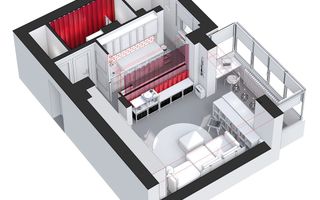 OPORTUNITATE | STUDIO MODERN | BLOC 1986 | COLENTINA |CENTRALA PROPRIE - Schiță 14