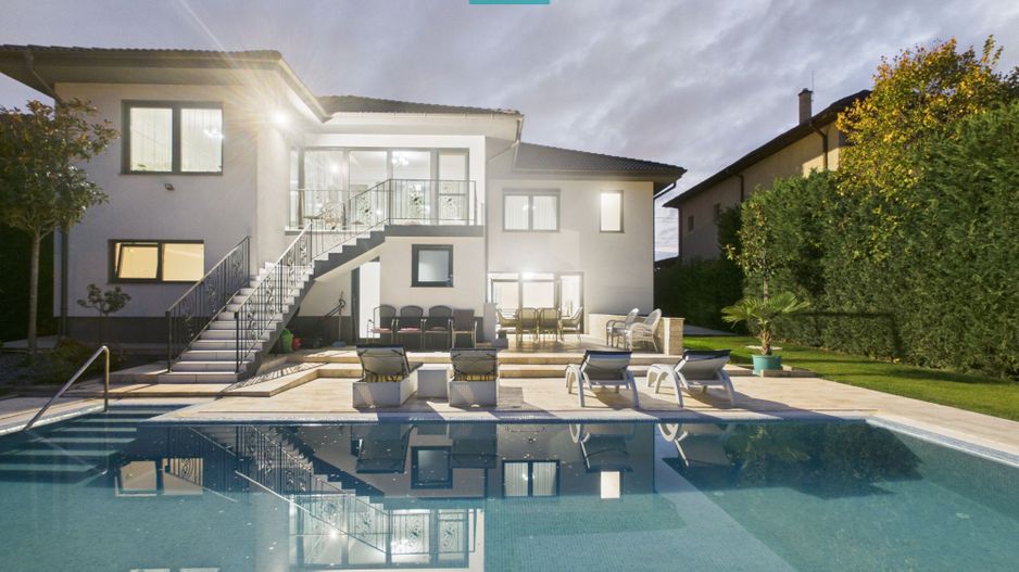 Casă de lux Oncea, piscină, 400 mp - Poză 57