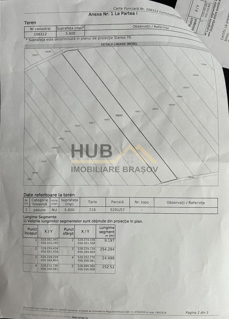 De vanzare Teren extravilan in Vulcan | 5.800 mp - Poză 6