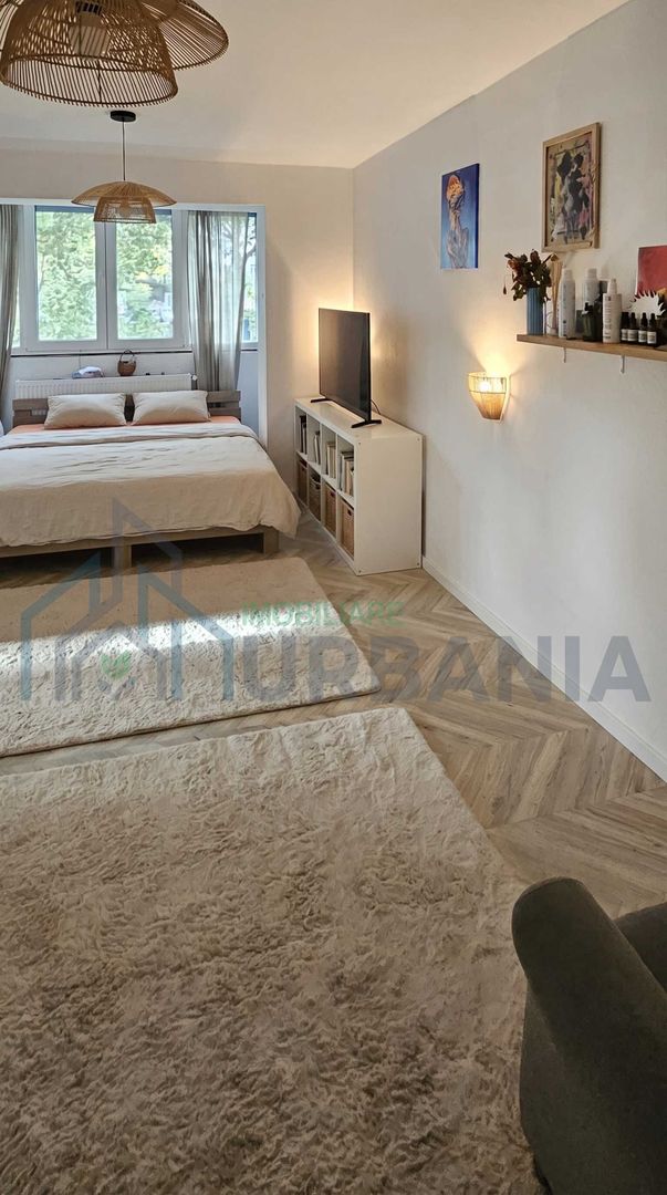 Apartament 2 camere, 60 mp, renovat integral, mobilat, zona Bularga – Baza 3, Iași - Poză 2