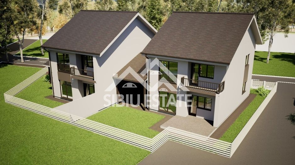 Casa Sibiu 4 camere, 2bai, terasa, carport, locatie Selimbar - Poză 2