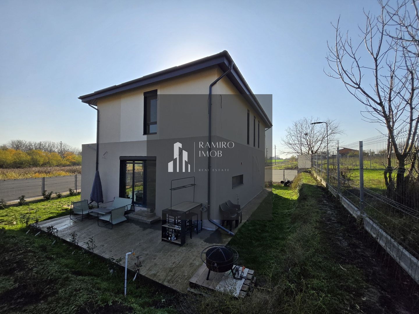 Casa noua 151mp curte 1000m Frumusani mobilata utilata /langa Lac - Poză 25