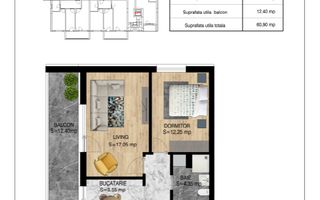 AP. 2 CAMERE// PALLADY// FINISAJE PREMIUM//COMISION 0! - Poză 1