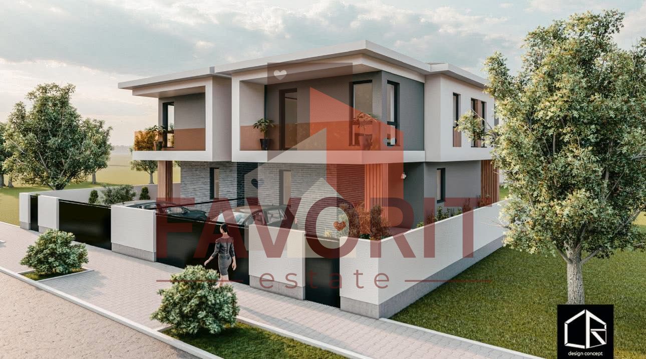 Duplex cu 4 camere de Vanzare. Mosnita Noua. Finisaje la alegere. - Poză 3