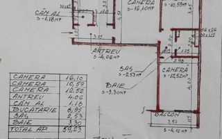 | Apartament cu 3 camere de vanzare | Cartierul Grigorescu | Etaj 1| - Poză 2