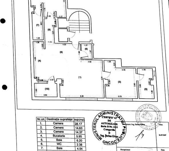13 Septembrie-Drumul Sării | 3 camere | 93mp | et 2 | bloc 2010 | 650 euro - Poză 7