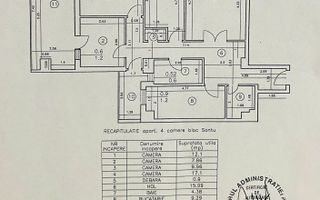Apartament 105 mp ultracentral, 4 camere + 2 logii – poziție excelentă - Poză 10