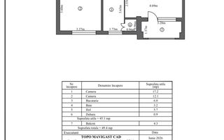 49.800 euro, 2 camere decomandate, LIBER, 49mp, etaj 9 din 10, Micro20 - Poză 10