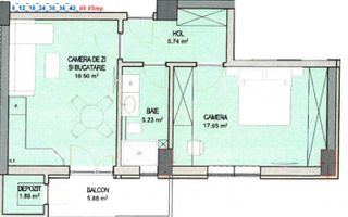 Proiect Nou, 2 camere ,SIBIU - Schiță 1