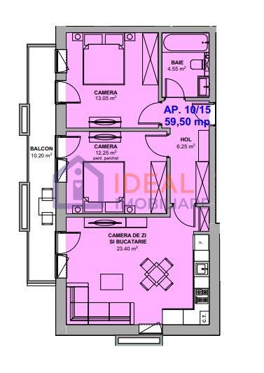 Apartament 3 Camere Doamna Stanca - Schiță 4