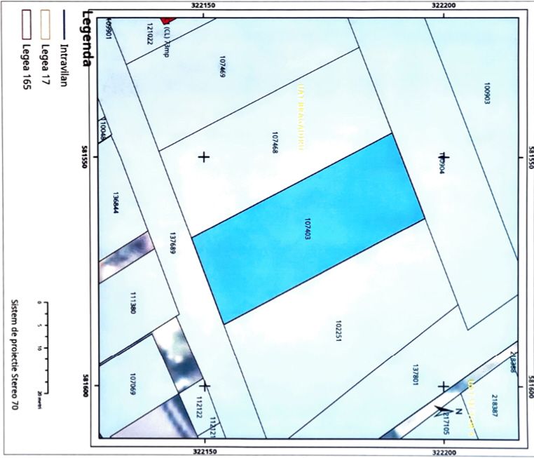 Vand teren cu suprafata de 2815 mp in Bragadiru deschidere 60 ml! - Poză 2
