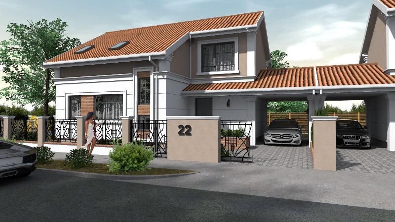 Duplex la cheie despartit prin garaj - Poză 2