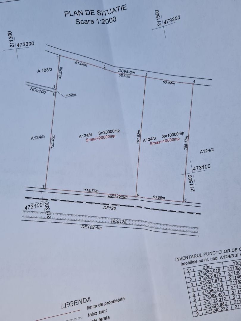 Teren 10.000 mp | Calea Urseni | Front 63 ml la asfalt | Utilitati - Poză 6
