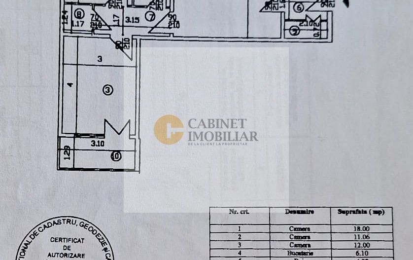 3 Camere - 74MP | Credit | 2 Balcoane | B-dul Uverturii - M Lujer 5min - Schiță 7